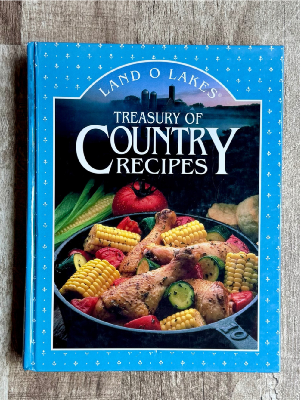 Vintage 1992 Land O Lakes Treasury of Country Recipes Hardcover Cookbook